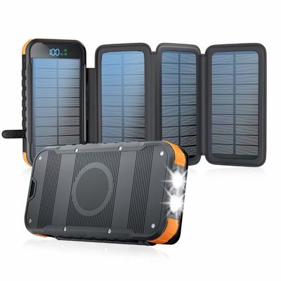 quality  Multifunctional Mah Solar Powerbank Power Charger Wireless Charging Power Bank 16000 Station Fast Charging Support Customization For Outdoor factory
