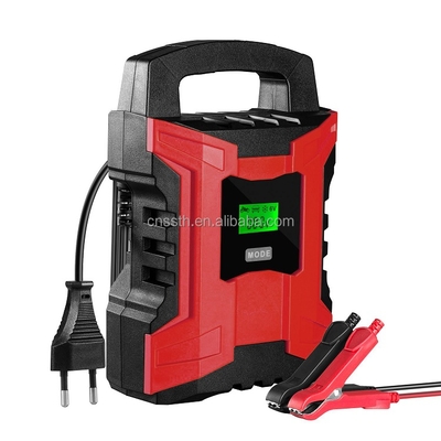 Motorcycle/Car AGM GEL Lead Acid Battery Charger 6V 12V 2A 10A Repair Battery Charger 6V 12V 2A 10A Intelligent Waterproof Waterproof Charger